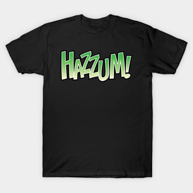 Hazzum Green T-Shirt by Hazzum